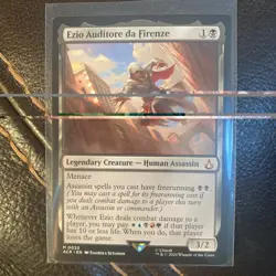 Ezio Auditore da Firenze Assassin's Creed Regular Magic the Gathering NM - Image 1