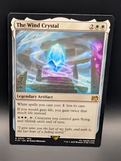 MTG - The Wind Crystal - Non-Foil - Legendary Artifact - FIN #43 - Rare - Image 1