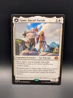 MTG - Ajani, Nacatl Pariah / Ajani, Nacatl Avenger - MH3 #237 - Mythic - Image 1