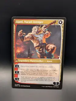 MTG - Ajani, Nacatl Pariah / Ajani, Nacatl Avenger - MH3 #237 - Mythic - Image 2