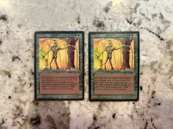 Mtg Gaea’s Touch x2 - Magic the Gathering Gaea’s Touch The Dark Played - Image 1