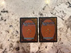 Mtg Gaea’s Touch x2 - Magic the Gathering Gaea’s Touch The Dark Played - Image 2