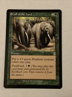 Call of the Herd X1 Odyssey Mtg Magic the Gathering - Image 1