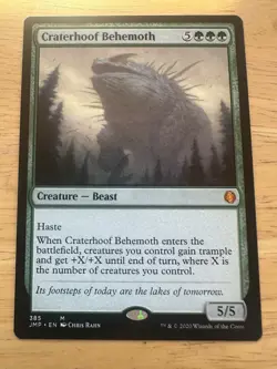 MTG Magic the Gathering Craterhoof Behemoth (385/496) Jumpstart Pack Fresh! - Image 1