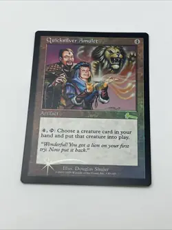 Quicksilver Amulet FOIL Urza’s Legacy 1999 Near Mint Magic The Gathering Mtg - Image 5