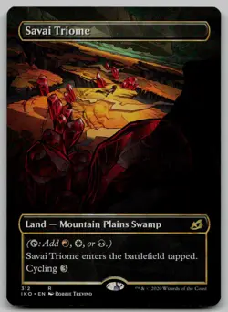 Savai Triome (Showcase) R Ikoria: Lair of Behemoths 312 NM - Image 1