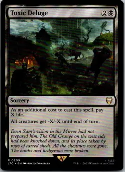 Toxic Deluge R Commander: The Lord of the Rings: Tales of Middle-earth 209 NM NM - Image 1