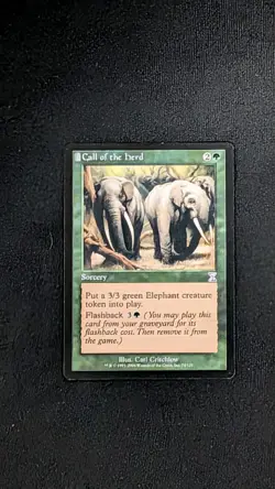 MTG Call of the Herd x1 Time Spiral Timeshifted - Image 1