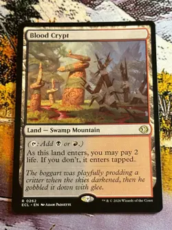 Blood Crypt [Lorwyn Eclipsed] 262 NM - Image 1