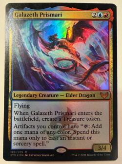 MTG Galazeth Prismari - Promo Pack: Strixhaven (PPSTX) FOIL NM/M #189 - Image 1