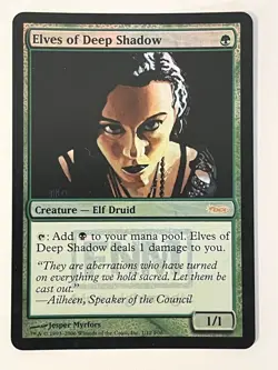 Elves of Deep Shadow FNM Promos Foil MTG LP - Image 1