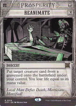 Reanimate Outlaws of Thunder Junction: Breaking News Regular - Image 1