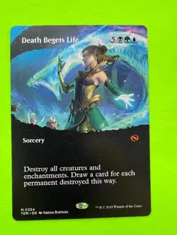 MTG Tarkir Dragonstorm - Death Begets Life - Borderless - Non-Foil - Image 1