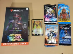 MTG: Outlaws of Thunder Junction Deluxe Commander Kit - Grand Larceny (Costco) - Image 1