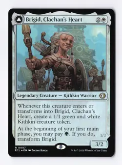 Brigid, Clachan's Heart (Foil) 0007 (R) MTG Lorwyn Eclipsed (ECL) - Image 1