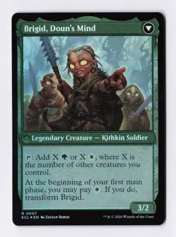 Brigid, Clachan's Heart (Foil) 0007 (R) MTG Lorwyn Eclipsed (ECL) - Image 2
