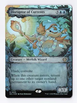 Disruptor of Currents (Showcase) (Foil) 0303 (R) MTG Lorwyn Eclipsed (ECL) - Image 1