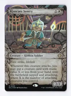 Kinscaer Sentry (Showcase) (Foil) 0300 (R) MTG Lorwyn Eclipsed (ECL) - Image 1