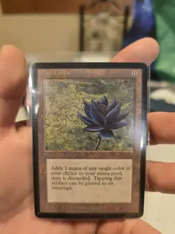 magic the gathering beta black lotus - Image 1