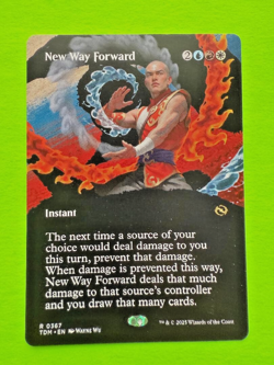 MTG Tarkir Dragonstorm - New Way Forward - Rare Non-foil Borderless - Image 1
