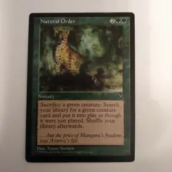 MTG Natural Order Visions EX/NM Condition - Image 1