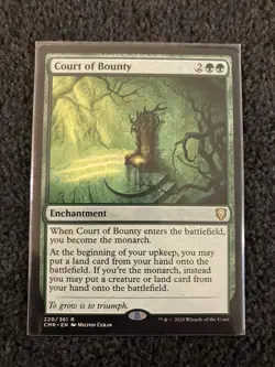 Magic The Gathering MTG - Court of Bounty - Commander Legends - Image 1