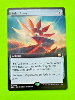 MTG Edge of Eternities - Solar Array - Extended Art - Non-Foil - Image 1