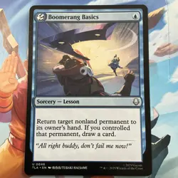 Boomerang Basics #0046 MTG Avatar: The Last Airbender Regular NM M NP - Image 1