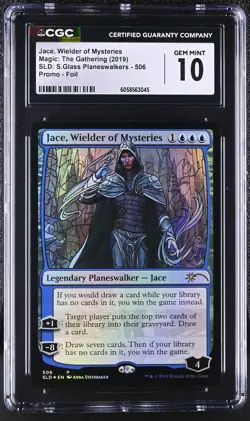 JACE, WIELDER OF MYSTERIES Secret Lair Foil Rare CGC 10 MTG [Nostalgium] - Image 1