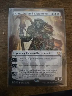 Ajani, Outland Chaperone (Borderless) Lorwyn Eclipsed Regular - Image 1