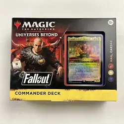 Mtg Fallout Commander Deck Hail, Caesar 195166228532 - Image 1