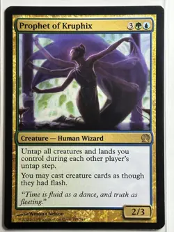 Prophet of Kruphix Theros 199 LP-NM MTG Card A - Image 1