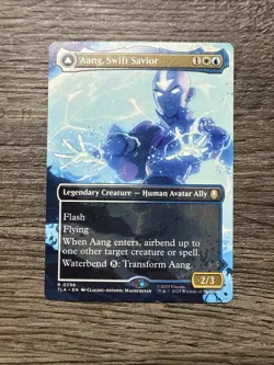 Aang, Swift Savior (0298) (Borderless) Avatar: The Last Airbender Regular - Image 1