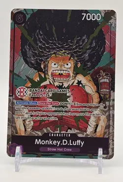 One Piece TCG - Promo - Monkey.D.Luffy OP07-073 Card Games Fest 25-26 - English - Image 1