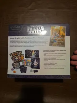 Nintendo Pokemon TCG Scarlet & Violet Paldean Fates Elite Trainer Box - 9 Packs 820650856181 - Image 3