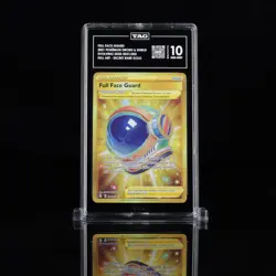 Full Face Guard 231/203 Gold Secret Rare Pokemon Evolving Skies TAG 10 - Image 1