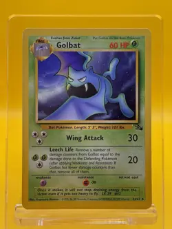 Golbat 34/62 - Fossil Regular Pokemon 1999 LP - Image 1