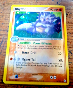 Pokemon Rhydon 46/101 Reverse Holo Hidden Legends LP Fast Ship - Image 1