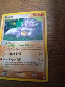 Pokemon Rhydon 46/101 Reverse Holo Hidden Legends LP Fast Ship - Image 2