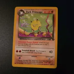 Dark Primeape Non-Holographic Uncommon 43/82 Pokemon TCG Team Rocket LP - NM - Image 1