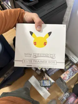 Pokemon TCG Celebrations Elite Trainer Box 25th Anniversary Edition, New Sealed - Image 1