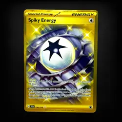 Pokemon TCG SV09: Journey Together Spiky Energy #190/159 Secret Rare NM - Image 1