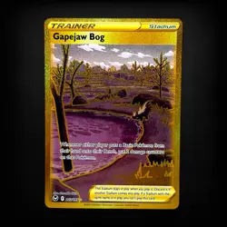 Pokemon TCG SWSH12: Silver Tempest Gapejaw Bog #213/195 Secret Rare NM - Image 1