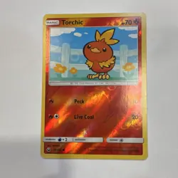 Pokemon TCG Torchic Sm-Celestial Storm 26/168 Reverse Holo Common Basic 70HP - Image 1