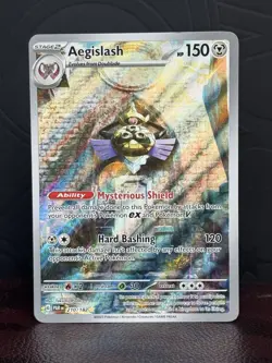 Aegislash 210/182 Pokemon TCG Sv04: Paradox Rift Illustration Rare (MINT) - Image 1