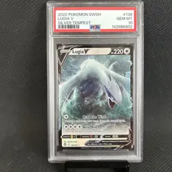 Lugia V 138/195 PSA 10 Ultra Rare Pokemon SWSH Silver Tempest 2022 🔥🔥🔥🔥 - Image 1