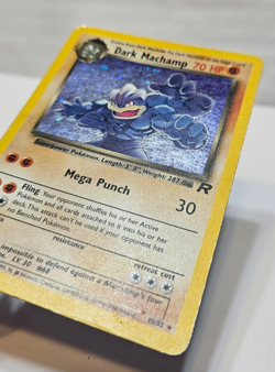 Dark Machamp 10/82 Holo Rare Unlimited Team Rocket Pokemon 800 - Image 2