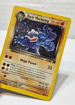 Dark Machamp 10/82 Holo Rare Unlimited Team Rocket Pokemon 800 - Image 4