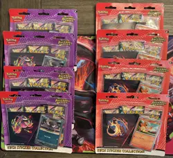 🔥Pokemon TCG Ascended Heroes Tech Sticker Collection In Hand !!! LOT OF 8! - Image 1