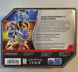 Pokemon TCG: Paradox Destinies Iron Boulder ex Tin New Sealed - Image 3